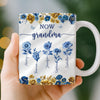 Custom Mug - Personalized Birthday Gifts For Mom, Grandma - Heart Full Of Love