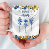Custom Mug - Personalized Birthday Gifts For Mom, Grandma - Heart Full Of Love