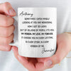 Custom Mug - Personalized Anniversary Wedding Gifts For Husband And Wife, Him And Her - Chosen Every Single Day