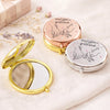 Custom Compact Mirror - Personalized Birthday Gifts For Mom, Daughter - Forever My Daughter, Always My Friend