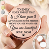 Custom Compact Mirror - Personalized Birthday Gifts For Daughter - You Shine Just Being You