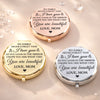 Custom Compact Mirror - Personalized Birthday Gifts For Daughter - You Shine Just Being You