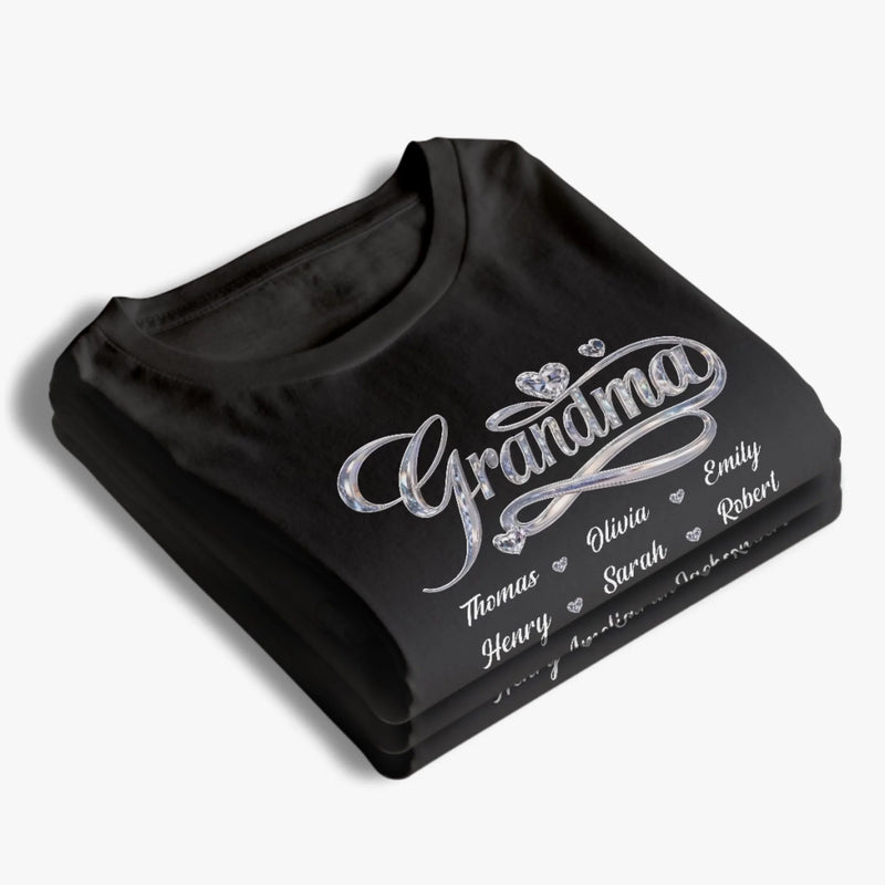 Custom Unisex T-shirt, Premium T-shirt, Hoodie - Personalized Birthday Gifts For Mom, Grandma - Forever My Safe Place