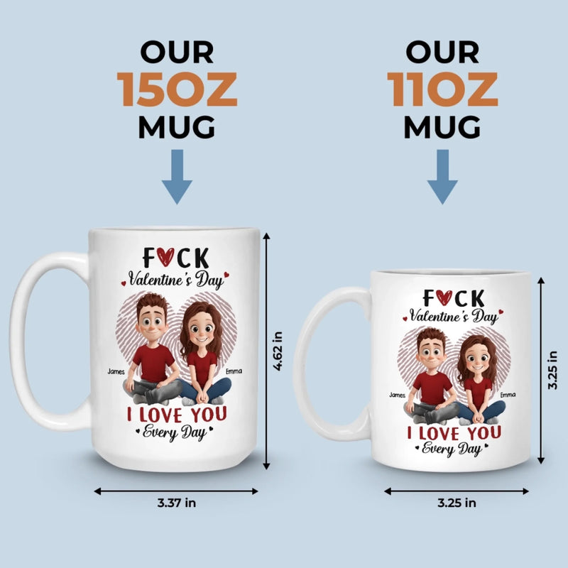 Custom Mug - Personalized Anniversary Wedding Gifts For Husband And Wife, Him And Her - A Love Like Ours
