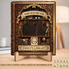 Custom Wooden Tracker Sign - Personalized Bookish Gifts For Book Lovers, Bookworms, Readers - Living Life One Book At A Time