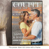 Custom Photo Vertical Poster - Personalized Anniversary Wedding Gifts For Husband And Wife, Him And Her - Love Grows Where We Stand