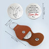 Custom Pocket Hug - Personalized Anniversary Wedding Gifts For Husband And Wife, Him And Her - Our Bond Deepens With Time