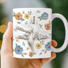 Custom 3D Inflated Effect Printed Mug - Personalized Mother's Day Gifts For Mom, Grandma - Family Held Together