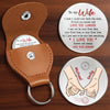 Custom Pocket Hug - Personalized Anniversary Wedding Gifts For Husband And Wife, Him And Her - Together Makes Sense Always