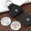 Custom Pocket Hug - Personalized Anniversary Wedding Gifts For Husband And Wife, Him And Her - Love That Stays Gentle