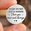 Custom Photo Pocket Hug - Personalized Anniversary Wedding Gifts For Husband And Wife, Him And Her - Loving You Feels Like Home