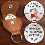 Custom Name Funny Naughty Couple Gifts - Personalized Pocket Hug