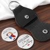 Custom Pocket Hug - Personalized Anniversary Wedding Gifts For Husband And Wife, Him And Her - A Love To Keep