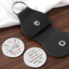 Custom Pocket Hug - Personalized Anniversary Wedding Gifts For Husband And Wife, Him And Her - Together In Every Moment