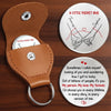Custom Pocket Hug - Personalized Anniversary Wedding Gifts For Husband And Wife, Him And Her - My Favorite Passenger