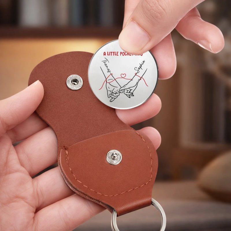 Custom Pocket Hug - Personalized Anniversary Wedding Gifts For Husband And Wife, Him And Her - My Favorite Passenger