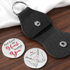 Custom Pocket Hug - Personalized Anniversary Wedding Gifts For Husband And Wife, Him And Her - With All My Love