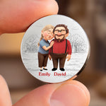 Custom Pocket Hug - Personalized Anniversary Wedding Gifts For Husband And Wife, Him And Her - See Yourself Through My Eyes