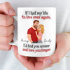 Custom Mug - Personalized Anniversary Wedding Gifts For Husband And Wife, Him And Her - Love Grows Here