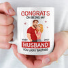 Custom Mug - Personalized Anniversary Wedding Gifts For Husband And Wife, Him And Her - Once Upon A Lifetime