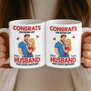 Custom 3D Inflated Effect Printed Mug - Personalized Anniversary Wedding Gifts For Husband And Wife, Him And Her - You’re Welcome, Handsome