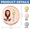 Custom Compact Mirror - Personalized Birthday Gifts For Daughter - Love She Can Carry Close