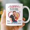 Custom 3D Inflated Effect Printed Mug - Personalized Anniversary Wedding Gifts For Husband And Wife, Him And Her - Our Love Needs No Date