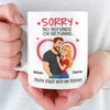 Custom 3D Inflated Effect Printed Mug - Personalized Anniversary Wedding Gifts For Husband And Wife, Him And Her - Our Love Needs No Date