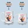 Custom 3D Inflated Effect Printed Mug - Personalized Anniversary Wedding Gifts For Husband And Wife, Him And Her - Our Love Needs No Date