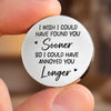 Custom Pocket Hug - Personalized Anniversary Wedding Gifts For Husband And Wife, Him And Her - Sent With Love
