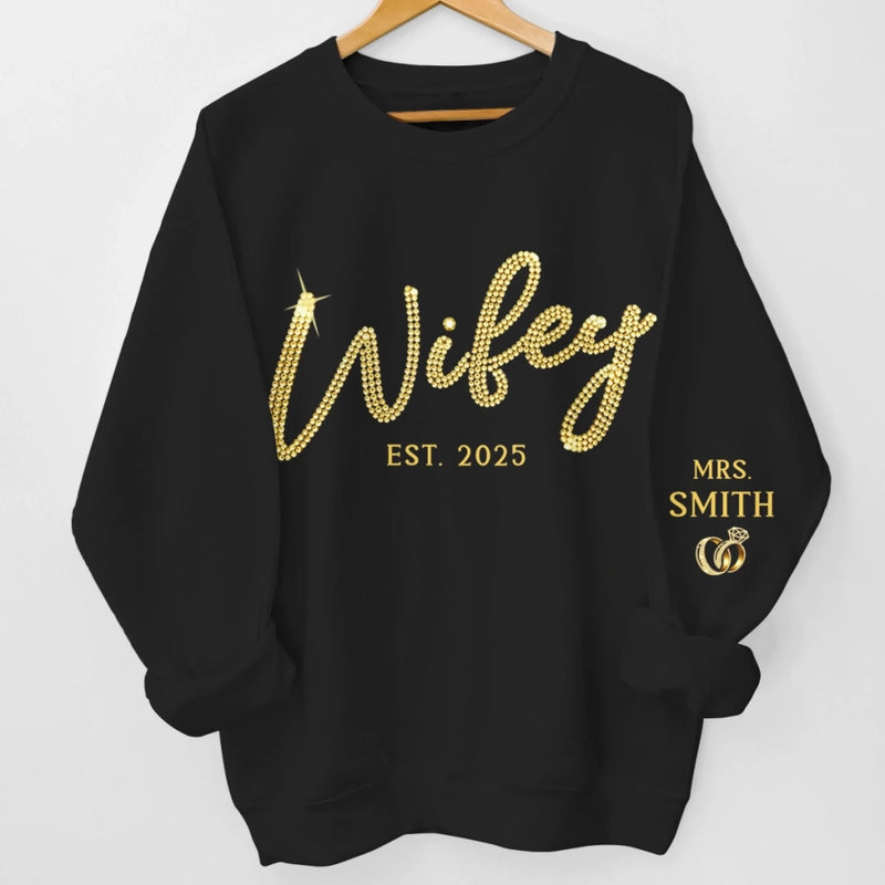 Custom Unisex Sweatshirt, Hoodie With Design On Sleeve - Personalized Anniversary Wedding Gifts For Husband And Wife, Him And Her - You Make Life Feel Kinder