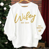 Custom Unisex Sweatshirt, Hoodie With Design On Sleeve - Personalized Anniversary Wedding Gifts For Husband And Wife, Him And Her - You Make Life Feel Kinder