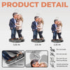 Custom Photo Shaped Acrylic Keychain - Personalized Anniversary Wedding Gifts For Husband And Wife, Him And Her - Still Choosing You Daily