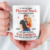 Custom Mug - Personalized Anniversary Wedding Gifts For Husband And Wife, Him And Her - We Belong In This Moment