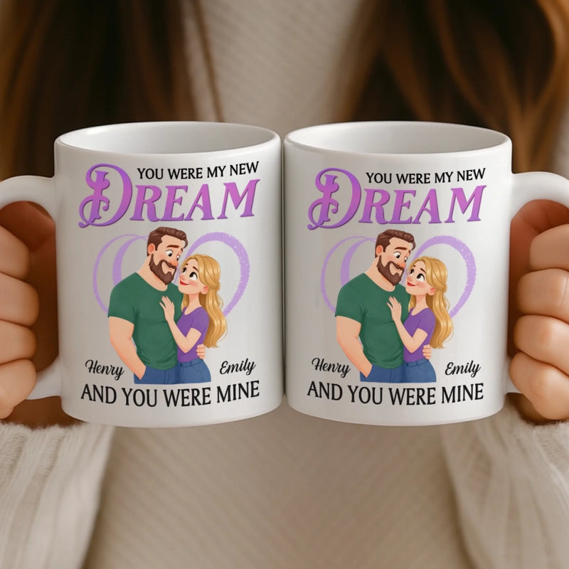 Custom Mug - Personalized Anniversary Wedding Gifts For Husband And Wife, Him And Her - Love Grows In Quiet Ways
