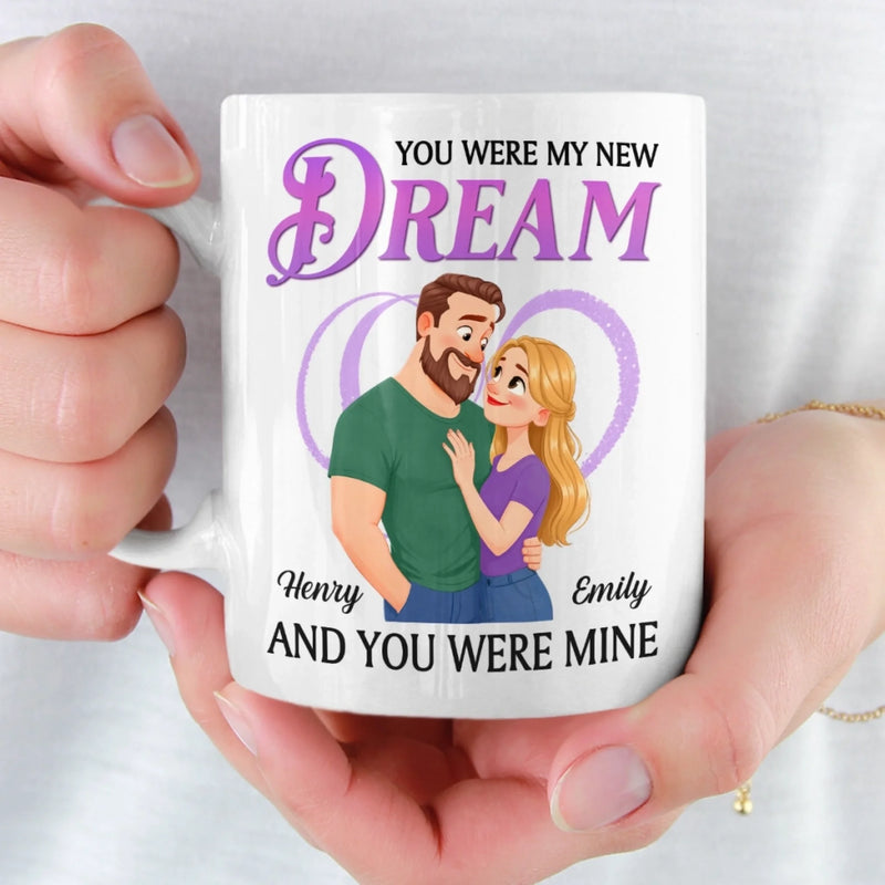 Custom Mug - Personalized Anniversary Wedding Gifts For Husband And Wife, Him And Her - Love Grows In Quiet Ways