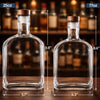 Custom Whiskey Bottle - Personalized Anniversary Wedding Gifts For Husband And Wife, Him And Her - Love You Everyday