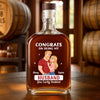Custom Whiskey Bottle - Personalized Anniversary Wedding Gifts For Husband And Wife, Him And Her - Our Love Keeps Growing