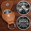 Custom Pocket Hug - Personalized Birthday Gifts For Brother - Brotherhood Stronger Than Time