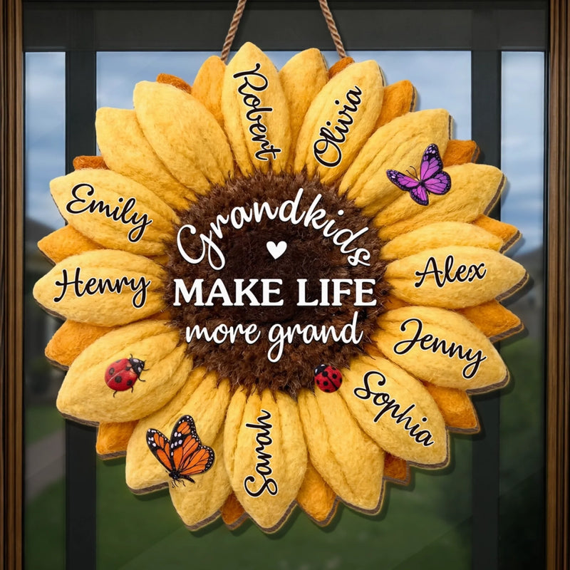 Custom Wood Sign - Personalized Birthday Gifts For Grandma - So Loved So Appreciated