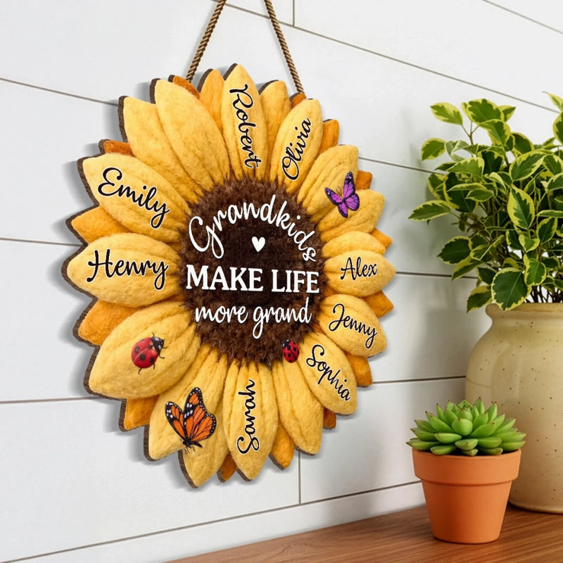 Custom Wood Sign - Personalized Birthday Gifts For Grandma - So Loved So Appreciated