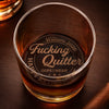 Custom Whiskey Glass - Personalized Retirement Gifts For Women, Men, Bourbon, Whiskey Lovers - Relaxed, Retired, Recharged