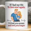 Custom Mug - Personalized Anniversary Wedding Gifts For Husband And Wife, Him And Her - Love Grows Here