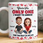 Custom 3D Inflated Effect Printed Mug - Personalized Anniversary Wedding Gifts For Husband And Wife, Him And Her - Love You More Every Day