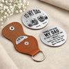 Custom Pocket Hug - Personalized Birthday Gifts For Dad - Dad Is My Hero