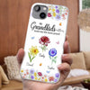 Custom Clear Phone Case - Personalized Mother's Day Birthday Gifts For Mom, Grandma - The Sweetest Part Of Her World