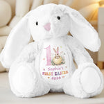 Custom Name First Easter Gifts - Personalized Bunny Plush