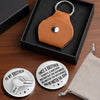 Custom Pocket Hug - Personalized Birthday Gifts For Brother - Brothers Never Walk Alone
