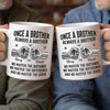 Custom Mug - Personalized Birthday Gifts For Brother - Brothers Built By Shared Memories
