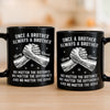 Custom Black Mug - Personalized Birthday Gifts For Brother - Brothers Stand Together Always